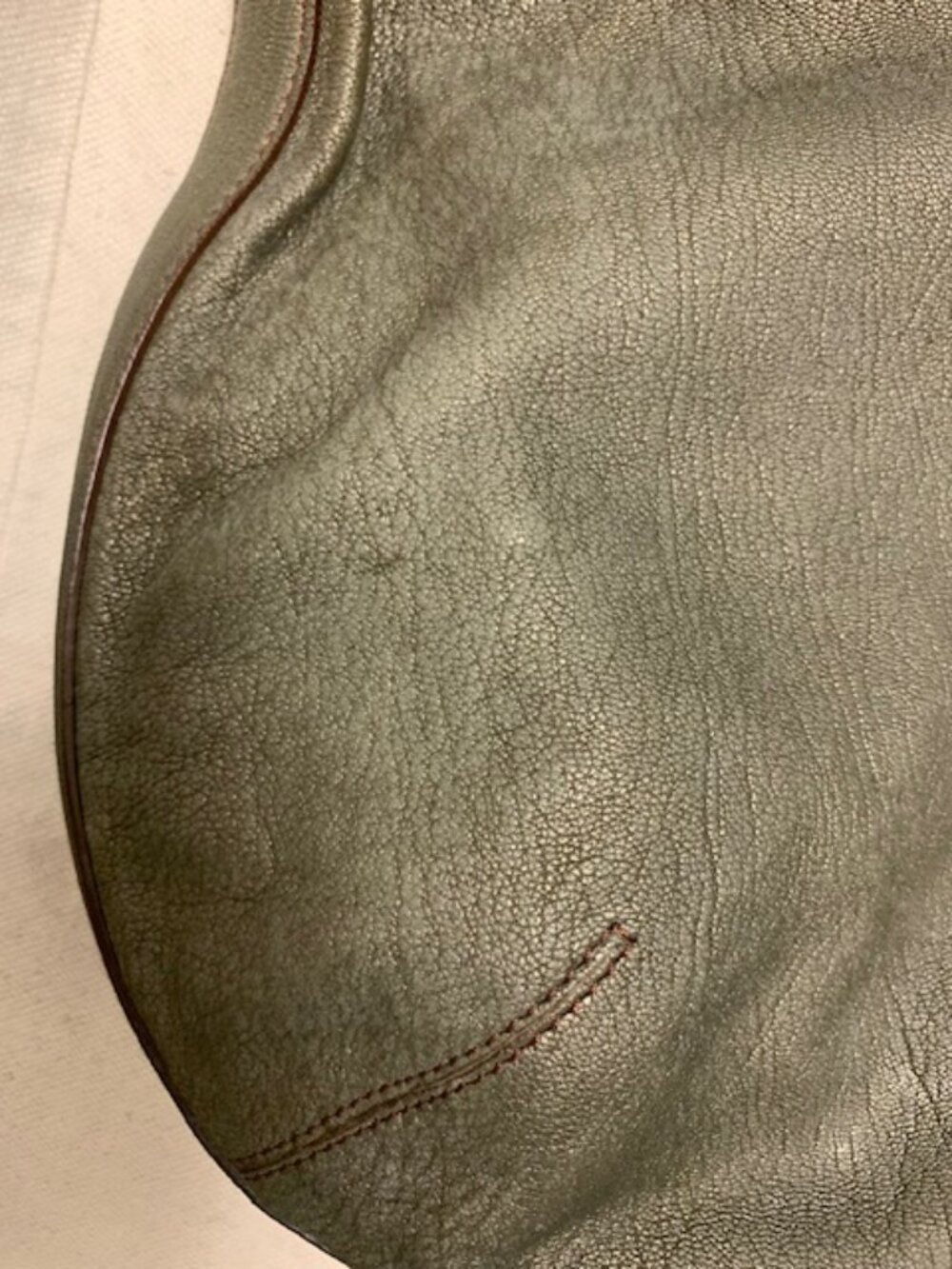Cole Haan Olive Green Hobo Bag Purse Y2K - Picture 12 of 12